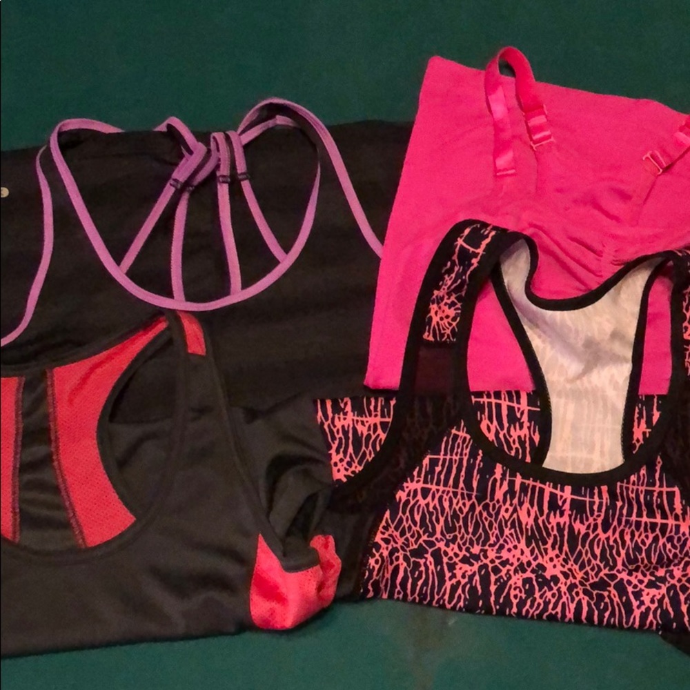 Bundle of racerback tank tops